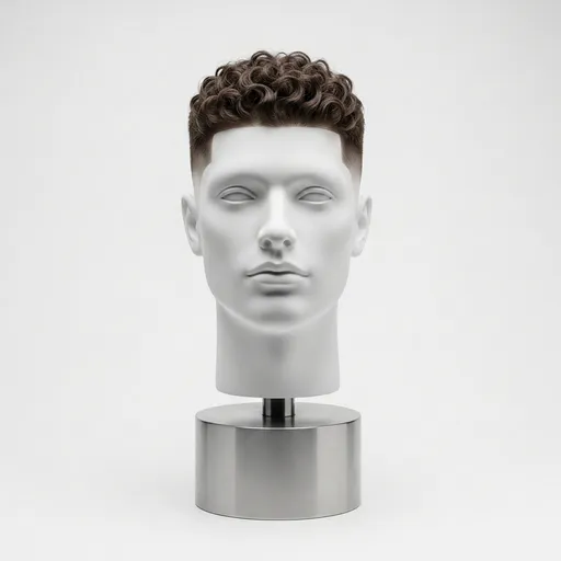 Curly Drop Fade